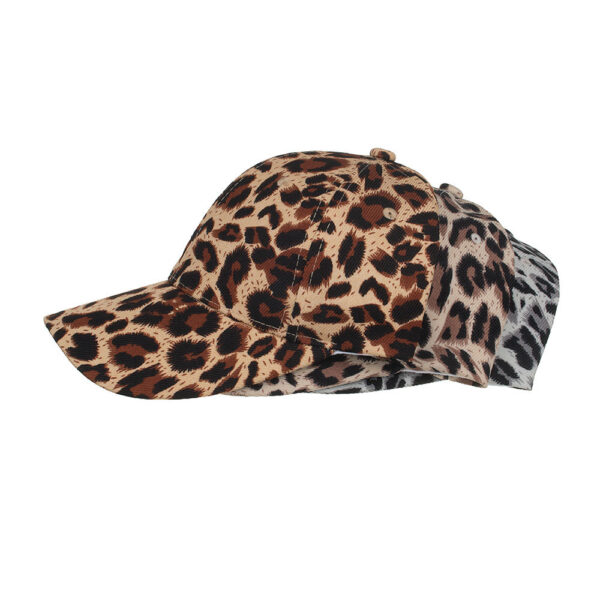 Wholesale The beauty of spring and summer new leopard print baseball cap cap Sun cap B592