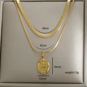 Double Layer Mermaid / Gold