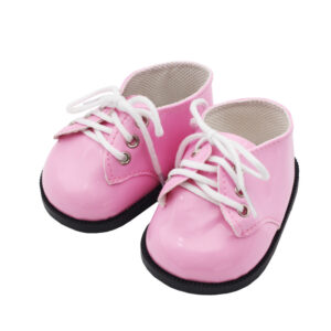 Pink / 9cm leather shoes