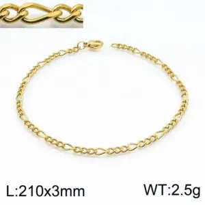 Gold 210 * 3mm = Bracelet KB146843-Z