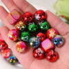 Wholesale Christmas Beaded DIY Mobile Phone Charm