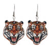 Wholesale Fun Animal Wooden Earrings