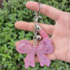 Wholesale Diamond Bow Key Chain Hot Diamond Keychains