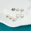 Wholesale 1 Piece Nose Rings & Studs Modern Style Simple Style Shiny Water Droplets 304 Stainless Steel Copper Plating Inlay Synthetic Opal Rhinestones Zircon 18K Gold Plated Nose Pin