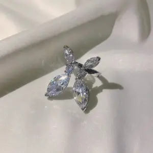 Zircon Butterfly Ring