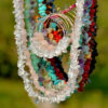 Wholesale Vacation style colorful gravel necklace