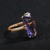Wholesale Fashion Ladies Zircon Silver Plated Ring Female Copper Jewelry Wholesale