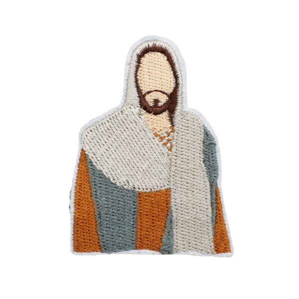 oly-51f73be831b52ac7b32c8baf4476a606 Wholesale Yesu Benzun Embroidered Cloth Stickers