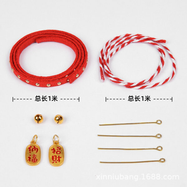 Wholesale Handmade DIY Stuffed Twist Stick Accessories Material Doll Black Eyes Nose Christmas Hat Scarf Accessories