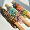 Elegant Geometric Solid Color Natural Stone Bracelets In Bulk