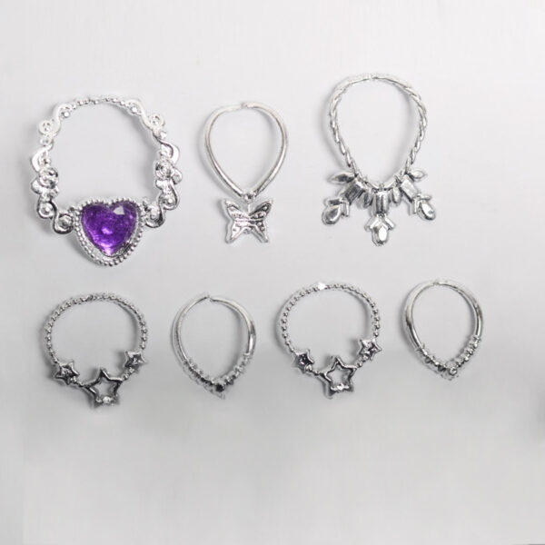 Wholesale 30cm Doll Accessories Pack 7 Necklaces Toy Plastic Accessories