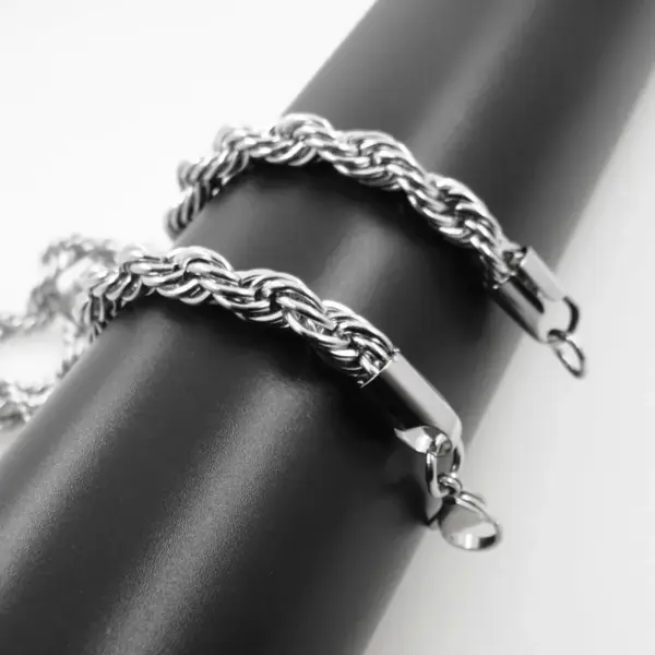 Wholesale Simple Style Geometric Titanium Steel Plating Necklace 1 Piece