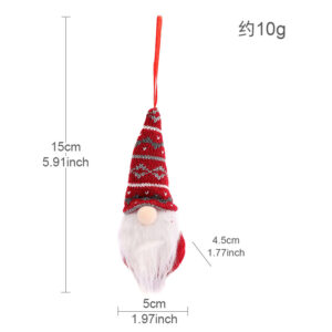 Knitted forest old man pendant a