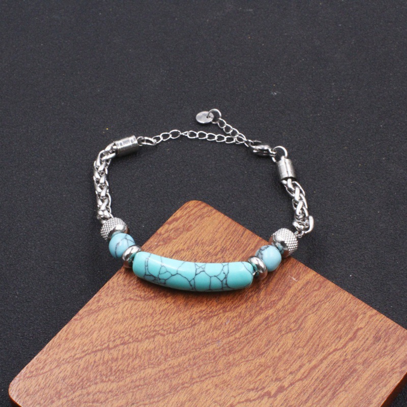 Wholesale Turquoise Vintage Patchwork Bracelet