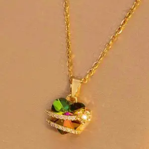 Little Peach Heart Plum Blossom-Colorful