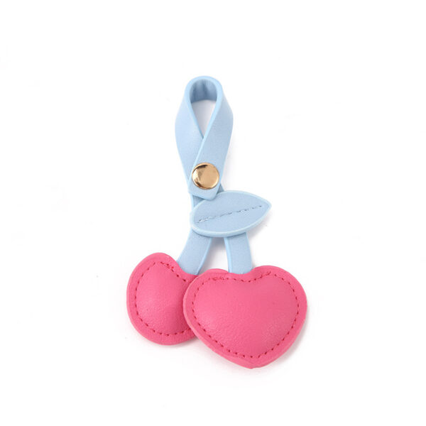 Wholesale Cartoon Leather Strawberry Keychain Ornament