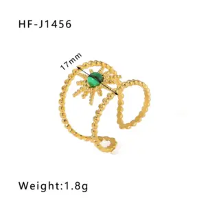 HF-J1456-Gold / Adjustable Opening