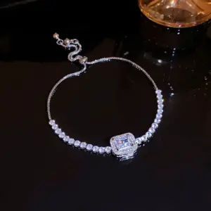 12# Bracelet-Square-Silver