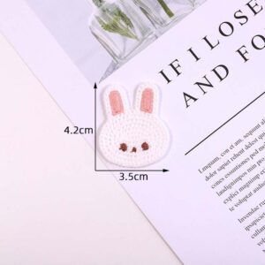 2448 cartoon 1#Rabbit white