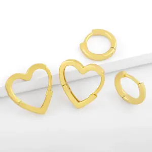 Wholesale Fashion Geometric Plating Copper No Inlaid Copper Earrings