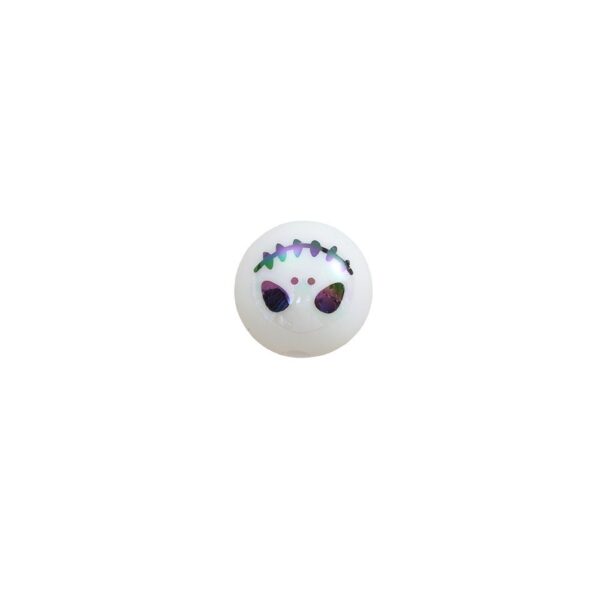 Wholesale White Doll Halloween Acrylic Beads