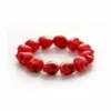 Wholesale Punk Skull Turquoise Bracelets In Bulk Stainless Steel Bracelets Halloween