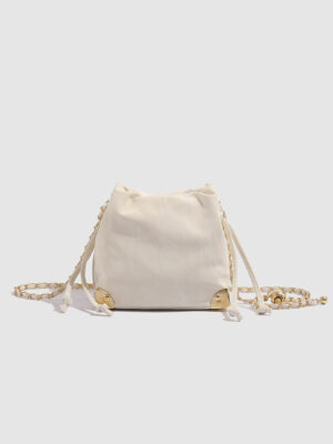 oly-5280fd01a05a0cc1e9522587c2b5f454 Wholesale Niche Design Chain Cloud Bucket Bag Women's High-end Sense awstring Commuter Shoulder Crosbody Bag
