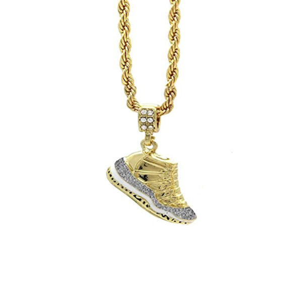 Wholesale Basketball hip-hop men's accessories retro necklace