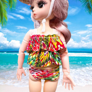 Fat body sling Peacock swimsuit without baby