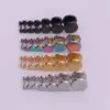 1 Piece 316L Stainless Steel Ear Cartilage Rings & Studs Round Waterproof Non Tarnish Surgical Steel