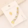 Wholesale PVD Coated 18K Gold Real Gold Plated Star Stainless Steel Preppy Style Simple Style Commute Waterproof Non Tarnish Ear Studs