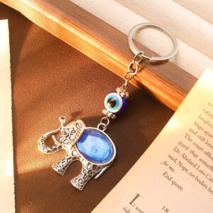 Y4190 blue diamond elephant