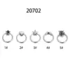 Wholesale Hip-hop Star Titanium Steel Polishing Nose Ring Nose Pin