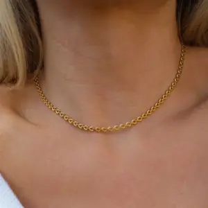 Gold Love Necklace 45cm