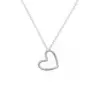Wholesale Jewelry IG Style Sweet Heart Shape Titanium Steel Plating Pendant Necklace