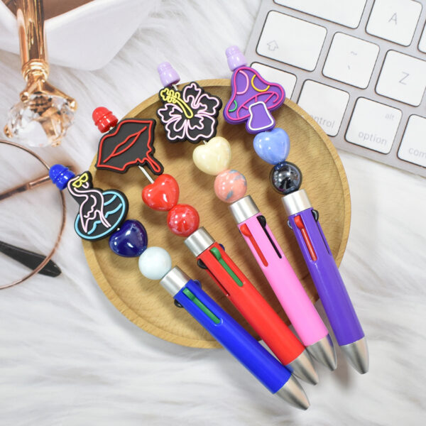 Wholesale Colorful cartoon ballpoint pen beads
