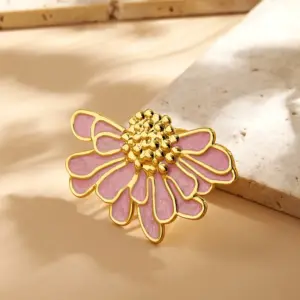 A / Flower Size: 32.8*50.8mm, Inner Diameter Approximately: 17.5mm / 1 Pc/Package