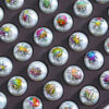 Wholesale 10pcs Mixed Insect Print Beads 16mm Decorative Beads