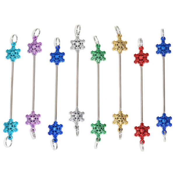 oly-52ce857b1056ac0a02e4c42bbb3a70d6 Wholesale beadable pens Christmas snowflake beaded rod