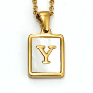 Square White Shell Y