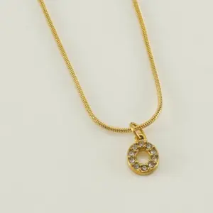Gold Letter O / 18K