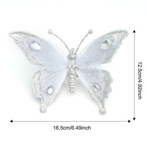 Small Butterfly Silver