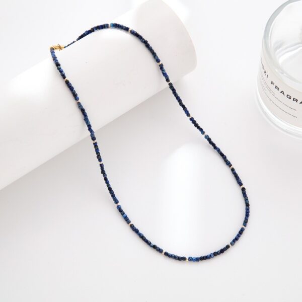 Wholesale Colorful natural stone necklace