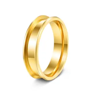 Golden 6mm Double Beveled Edge / 8