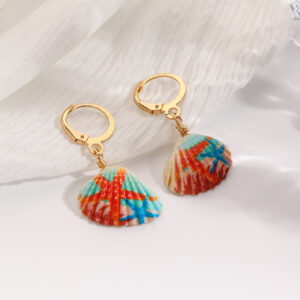 Painted starfish shells