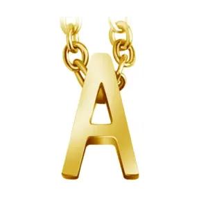Gold Letter A