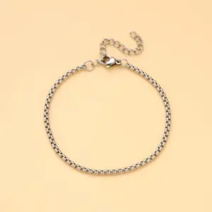 2.5mm*square Pearl (steel Color) / Length 17 5cm
