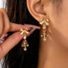 oly-5311fc385110762847a9925972833d80 Wholesale Christmas tree gingerbread man earrings