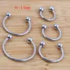 1 Piece Nose Rings & Studs Fashion Geometric Titanium Steel Vacuum Plating