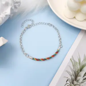 O-Ring Chain Milan Rope Colorful